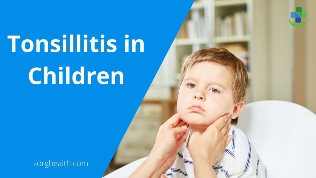 Tonsillitis in children