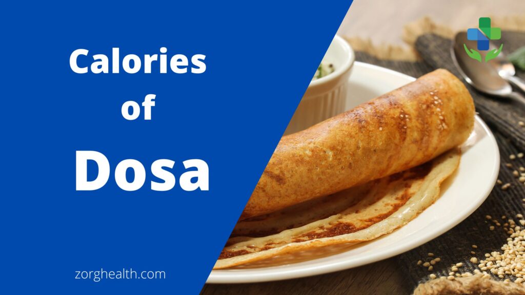Calories of dosa